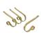Original MantleClip® Gold Foil Stocking Holders, 4ct.